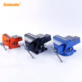 Bench Vise Table Clamp Soldering Station Umbreacable Steel Precision Quick Release Woodworking Bench Vise