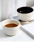 200ml Q-shaped Coffee Cupping Cup Measuring Cup Ceramic Cups Measuring Bowl Professional