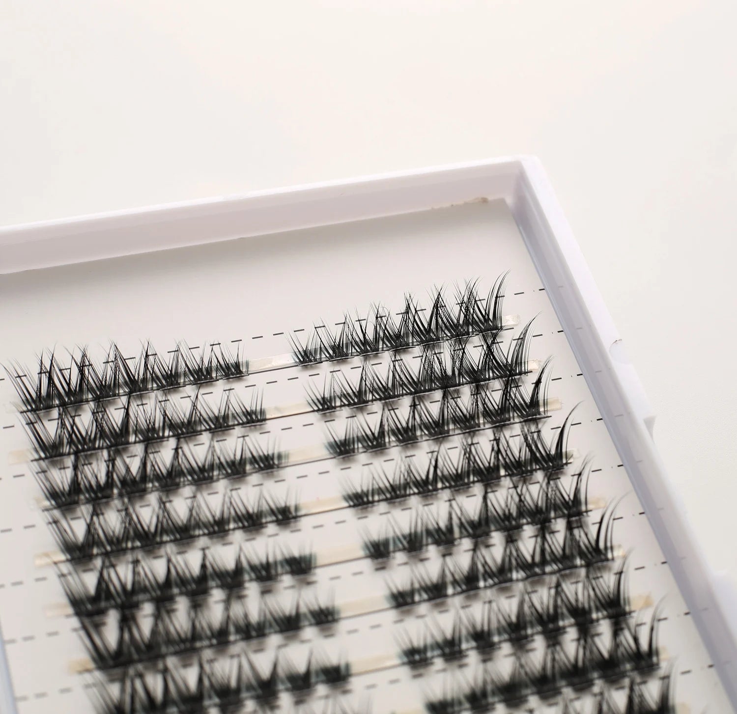Customized DIY Lash Extension Kit Handmade Segmented Eyelashes Cluster Lash Clusters Kit Wholesale Option Available
