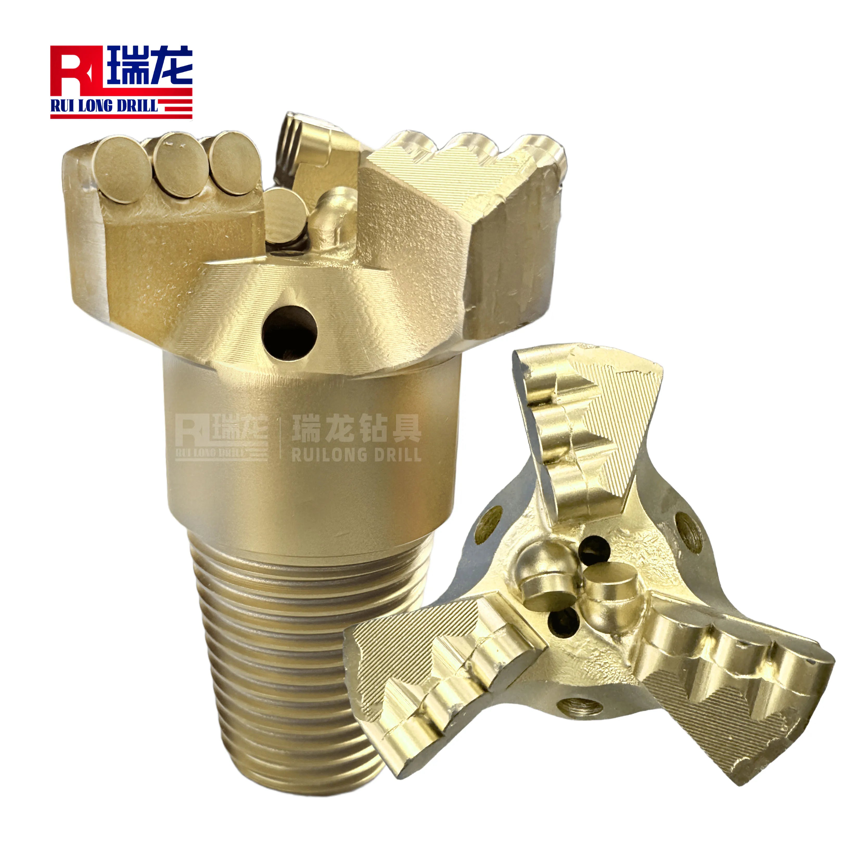 Cheap Price 3 wings Concave Diamond PDC Non-core Drill Bit