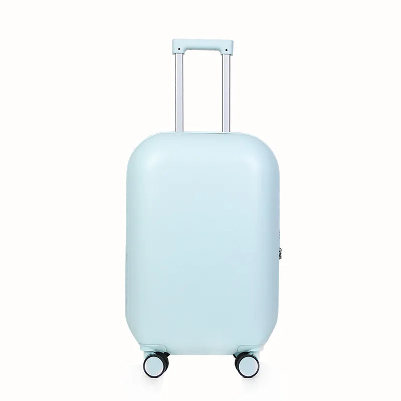 New Design Hard Shell Travel Trolley Luggage Bag ABS Material Square Suitcase with Spinner Caster Carry-On Luggage Case MegaBDM