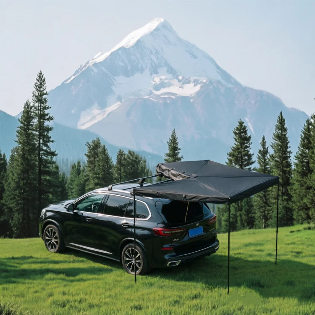 LLOYDBERG L-AW6703B 4x4 Offroad Double Layer Camouflage Rooftop Tent Quick Automatic Opening Eco-Friendly Waterproof Breathable