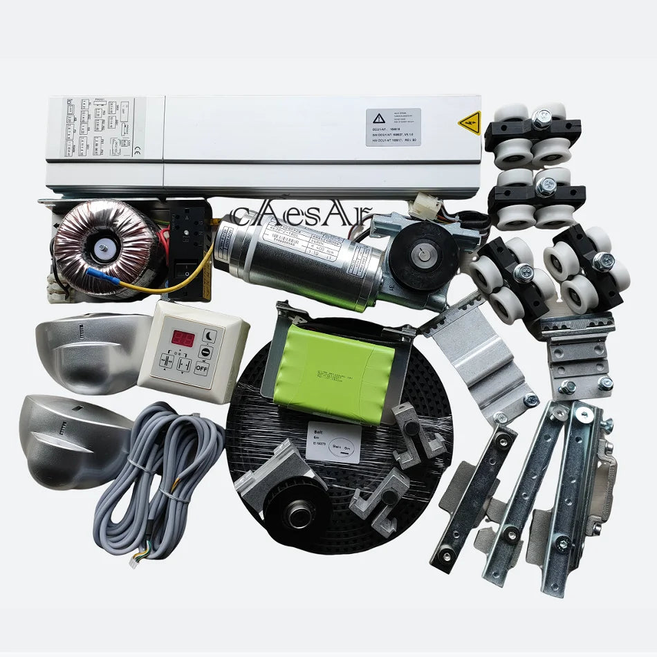 SL Slim Drive Smart Automatic Auto Sliding Glass Door Opening System Kit with Sensors
