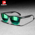 DUBERY Classic Polarized Sunglasses Men Women Ultralight Eyeglasses Frame Sun Glasses Outdoor Travel UV Goggles Male Gafas D181