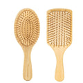 Wholesale High Quality Hair Brush Comb Natural Bamboo Professinal Hair Massager Brushes for Women