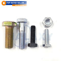 MALAXY Size 12*60Mm Countersunk M16X 30Mm Aluminum Alloy Hexagon Black Hex Bolt