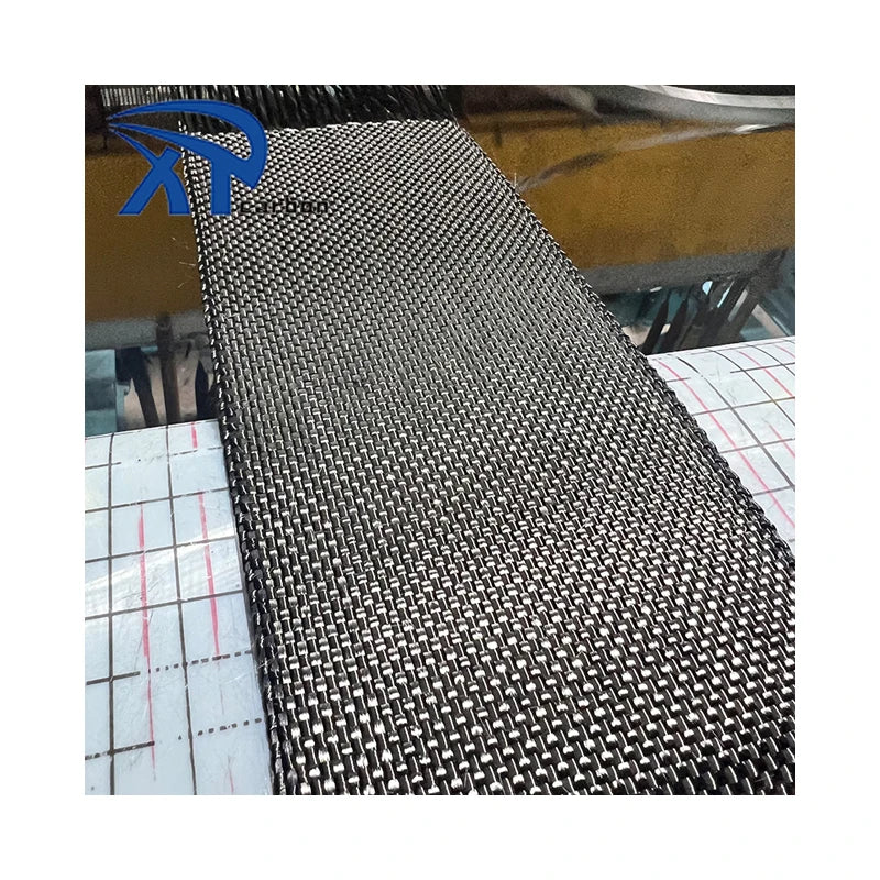 High Strength 6k Carbon Fiber Webbing 400g Carbon  Fiber Woven Tape T700 Carbon Fiber Tape