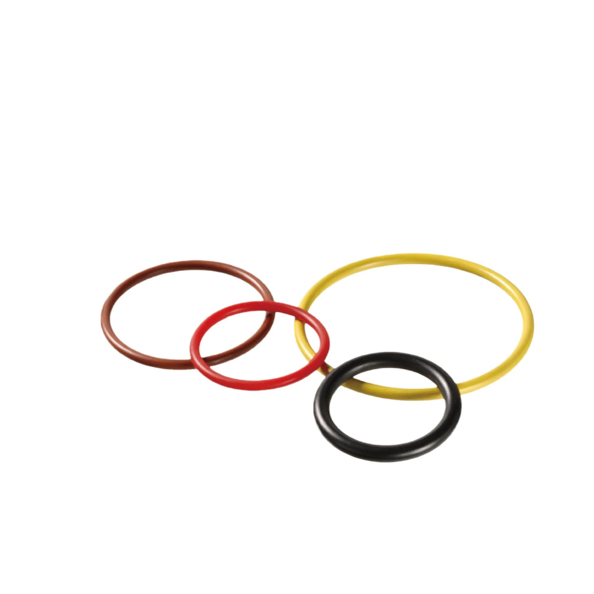 Fluorine Rubber Large Size Inner Diameter Shore Hardness 70/80 High Temperature and Oil Resistance O-ring