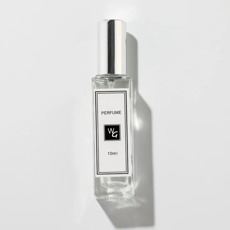 Rectangle Empty Glass Spray Perfume Bottle 10ml 20ml 30ml 50ml 100ml Silver Aluminum Lid Cosmetic Packaging