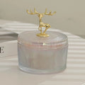 Factory Direct Selling Deer Antler Shape Long Fragrance Crystal Flameless Aroma Diffuser Stone Gift Boxes As Valentines Day Gift