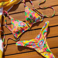 Wholesale New Arrival Summer Bodysuits for Women One Piece Swimsuit Black Patchwork Swimwear Flower Printing Bikini