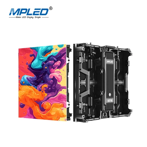 MPLED Outdoor P3.91 Full Color LED Panel Curve Splicing High Brightness 5000 Cd Video Wall for Retail Store Elevator Wayfinding