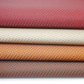 Hot Sale PVB Faux Leather Imitate Weaving Embossed PU for Shoes Handbags Packaging Luggage and Furniture Roll Shape