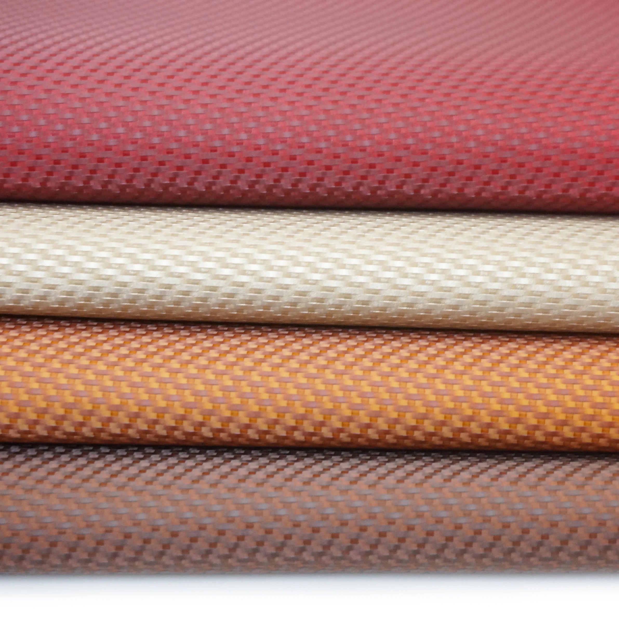 Hot Sale PVB Faux Leather Imitate Weaving Embossed PU for Shoes Handbags Packaging Luggage and Furniture Roll Shape