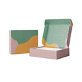 Custom Aircraft Varang Carton Foldable Skin Care Gift Packaging Embossing Matt Lamination & UV Coating for Shipping & Mailbox