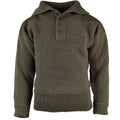 Custom Service Green Uniforms Turn-down Neck  Pullover Knitted Breathable Polo Neck Sweater With Button and Patch