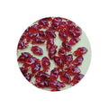100pcs Red Color Heart Acrylic Bead Charms Pendants DIY Beaded Accessories Bracelet Necklace Earring Jewelry