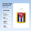 Factory Digital Printing 10X15cm Hanging Rectangle Sports Games Decorations Eco-Friendly Durable Quick-Dry Folding Polyester