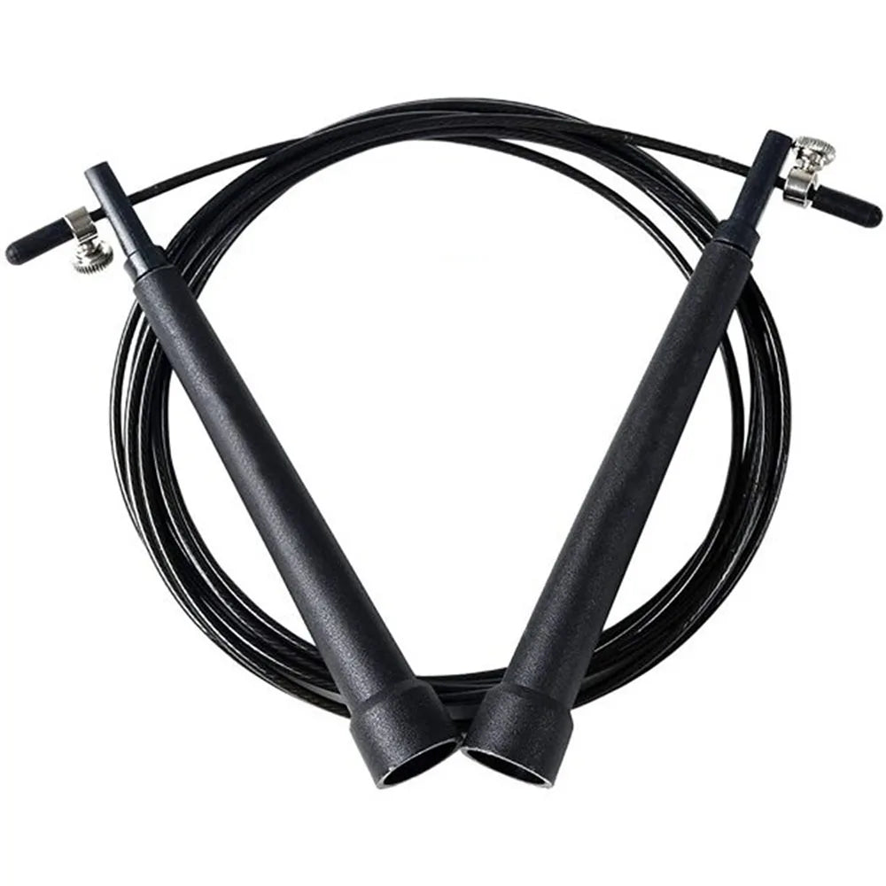 High Rope High-Speed Skipping-Rope-Adjustable Jump Cross Over Double Under Workout for Adults and Kids