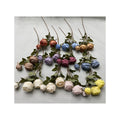 China Manufacture Quality China Wholesale 3-head Coating  Kimowa  Rose Flower Bud Artificial Flower