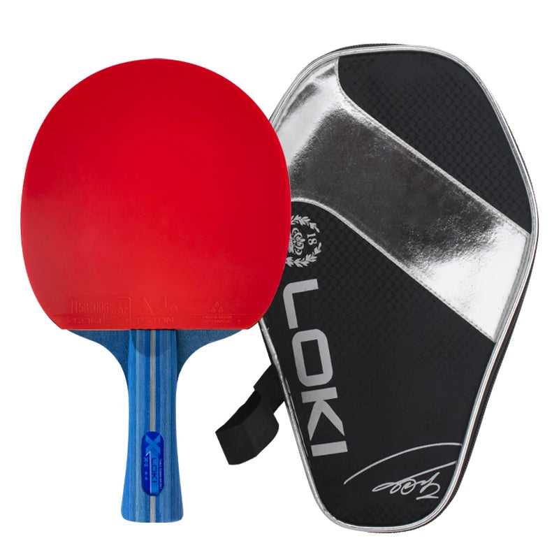 Integrated case Plastic Table Tennis Racket for Outdoor Activility