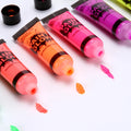 25ml Fluorescent Face Paints Body Paints in the Dark UV Glow Blacklight Neon Face Body Paint