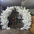 S1000 Silk Japanese Sakura Flower Trees White Pink Wedding Event Artificial Cherry Blossom Tree Arch for Wedding Decoration