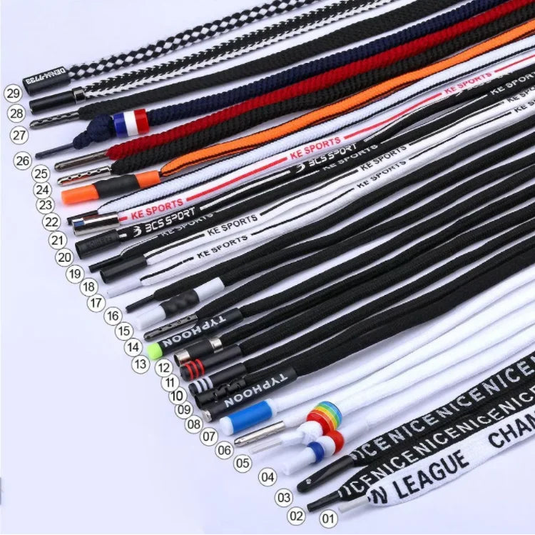 Factory 100% Polyester Cords Braided Drawstring Cord Hoodies String for Garment
