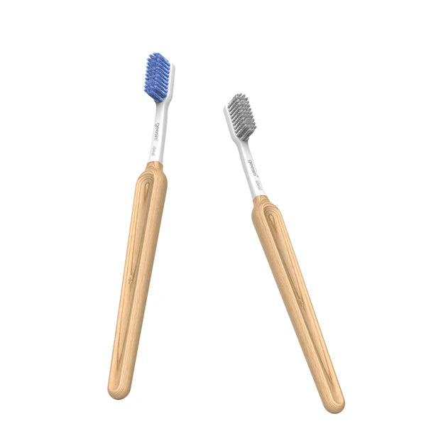LULA Hot Sale Premium Bamboo Manual Toothbrush Adult Travel Toothbrush with Unique Printing Design