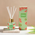 Durable 50ml BPA Free Handcrafted Reed Diffuser 2 Months Long Lasting Aroma Fruit Scented Home Bedroom Aromatherapy Air