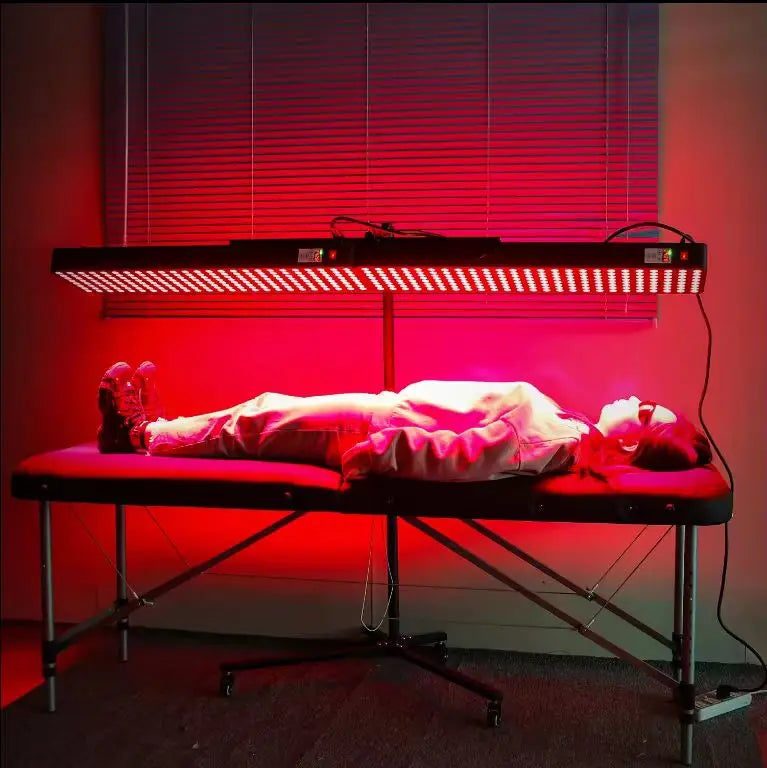 Best Price 1500W Powerful Full Body Led Light Therapy Panel 300LEDs 5W Dual With Stand for Vertical and Horizontal