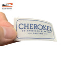 Guaranteed Quality Free Sample Clothing Accessories Private Brand Damask Woven Labels for Clothes