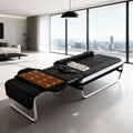 Best Price Korean V3 Heating Tourmaline Salon Spine Relaxing Furniture Lumbar Traction Jade Roller Massage Bed