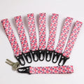 Top Selling on Metal Buckle Lanyard 2.5x30cm Polyester Cord Key hang Rope Macrame Cord 4mm Wholesale Macrame Cord