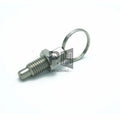 Stainless Steel Spring Loaded Screw Bolts Pin TF08011--M10 -Lift Ring Type Indexing Plunger Pin