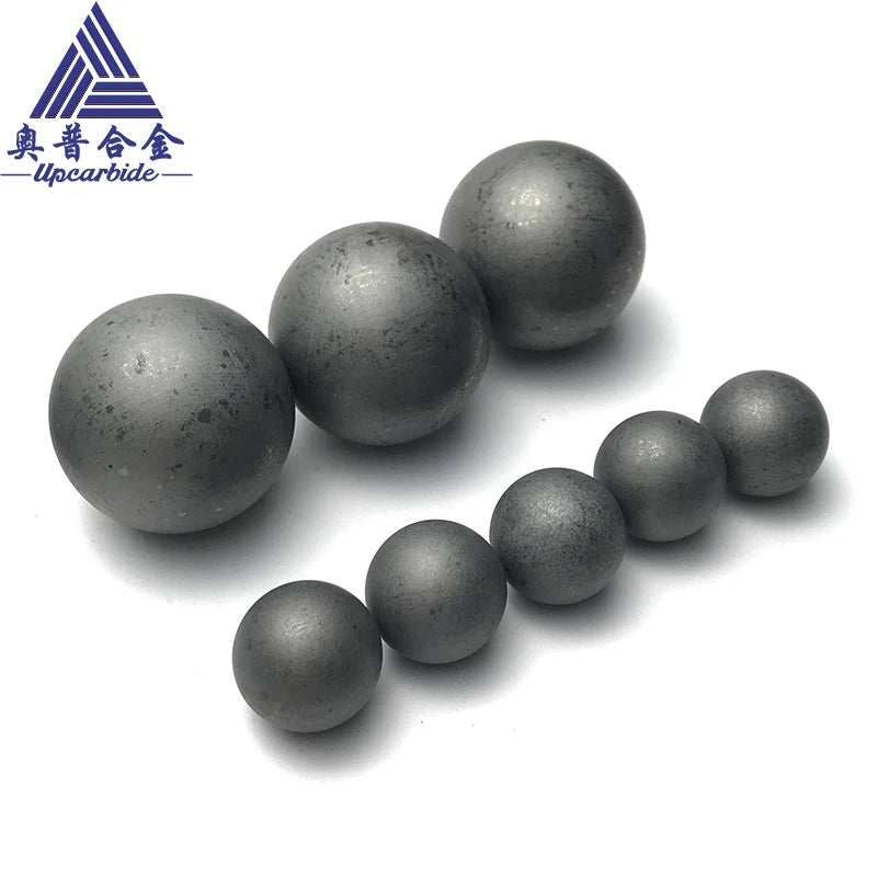 Sintered 30.5mm Cemented Balls 94% Wc 6% Co 90.5HRA Hardness Wear Resistance Tungsten Carbide Blank Ball Belt Grinding