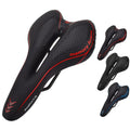 FMFXTRA MTB Bicycle Saddle Silicone Filled Mountain Bike Seat Shockproof Road Bike Seat Memory Cotton Bicycle Parts