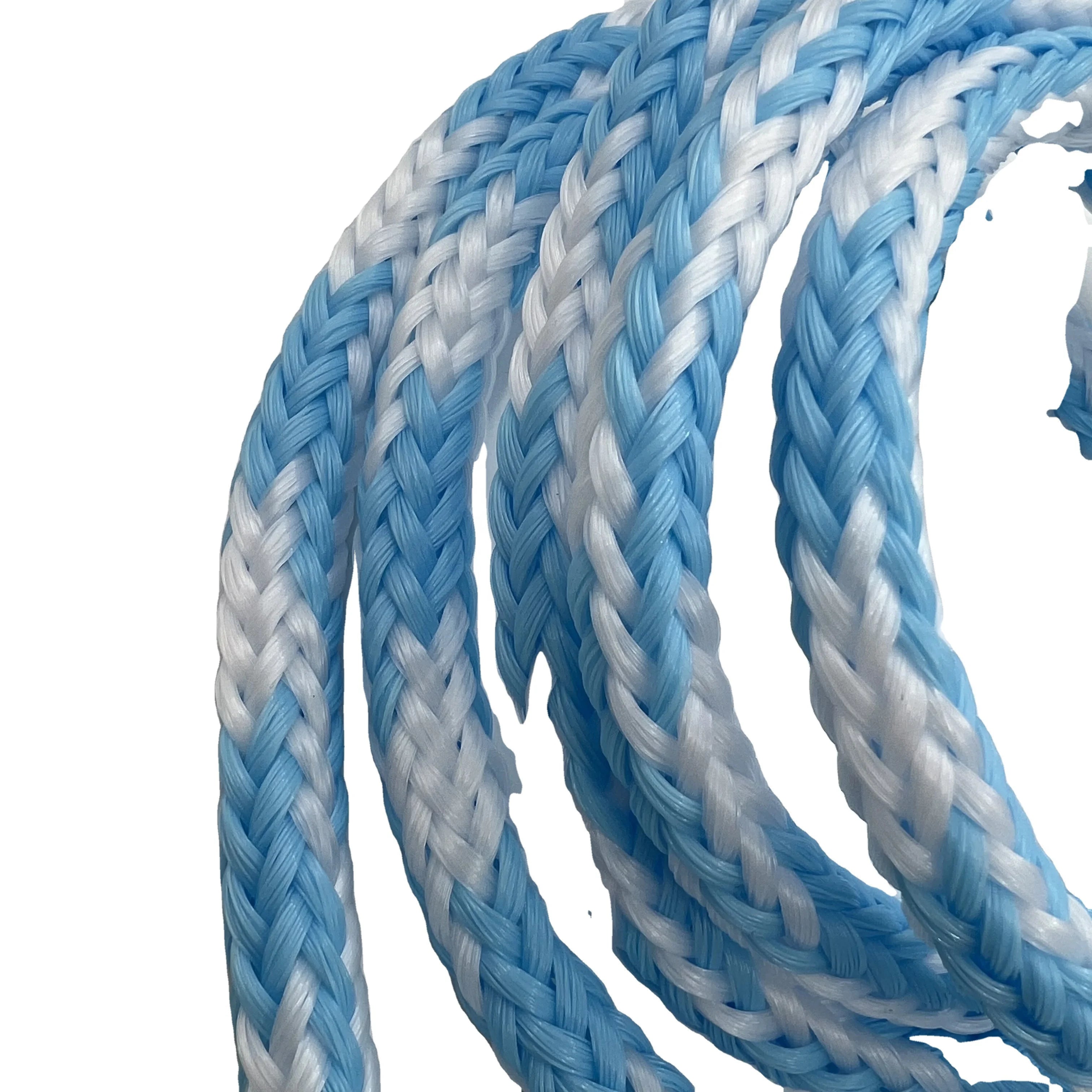 16 Strands High Tenacity PP PE Monofilament Hollow Braided Rope for Swing