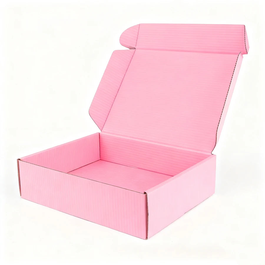 Corrugated Cardboard Airplane Box for Pool Party Favors Water-Resistant Eco-Friendly Biodegradable Recycled Glossy Matt