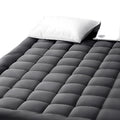 Polyester/Cotton Quilted Folded Mattress Pad Deep Pocket Thick Mattress Protector Cover Fitted All-Season Toppers & Protectors