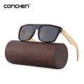 Hot Sale Laser Custom logo Bamboo Men Sunglasses Stock Event Promotion Gift Lasts 2025 Wooden Sunglasses