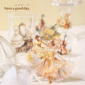 30 Sheets/pack of Stickers Waltz's Melody Series Music Characters Landscape Design Handmade Tent Materials 6 Styles