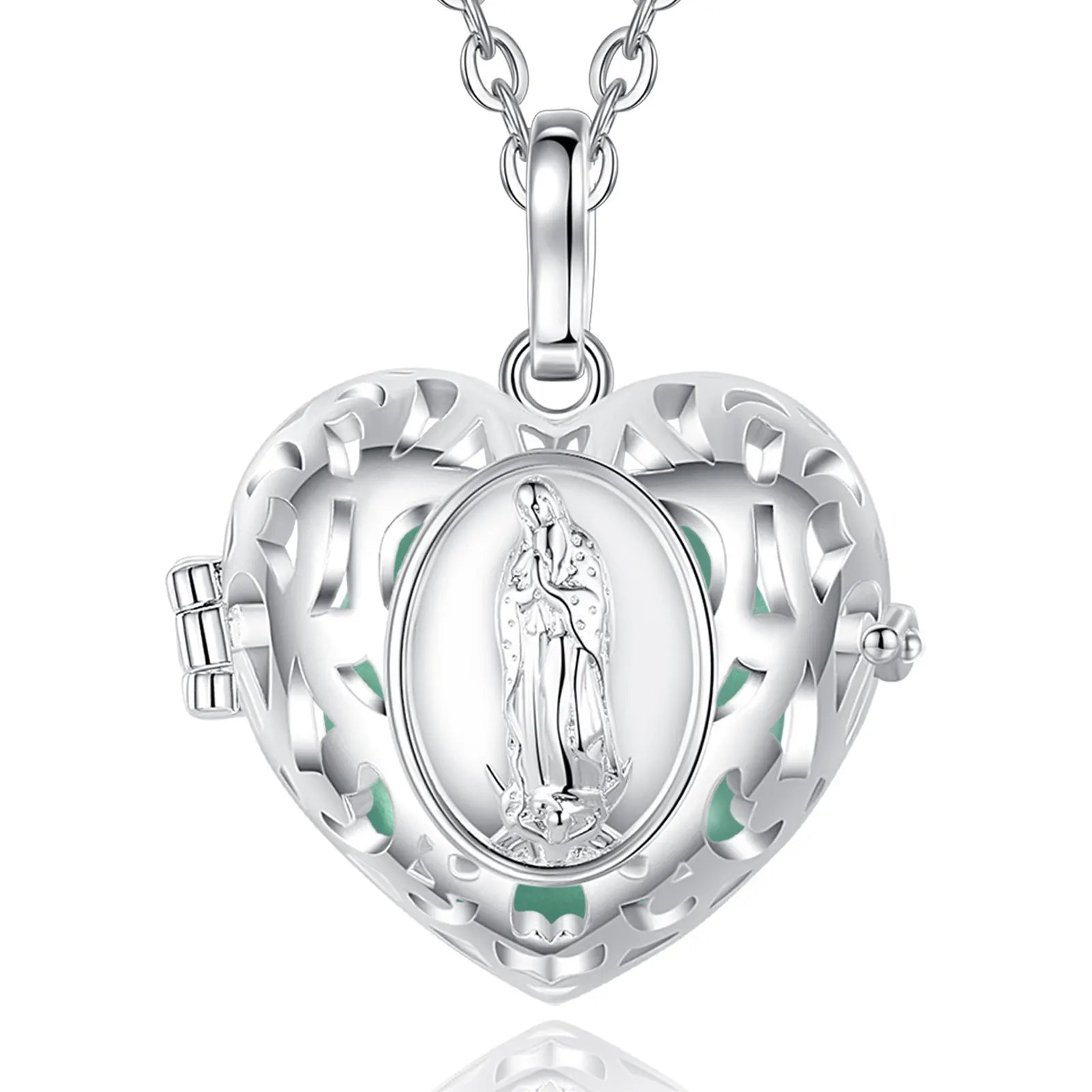 Genuine Harmony Bola Locket Necklace New Angel Wing Chain Necklace Call Spirits Angels