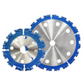 5in/9in TCT Carbide Tip Alloy Band Circular Saw Blade Tungsten Carbide Tipped Cutting Blade for Wood Tree Trunks Plastic Asphalt