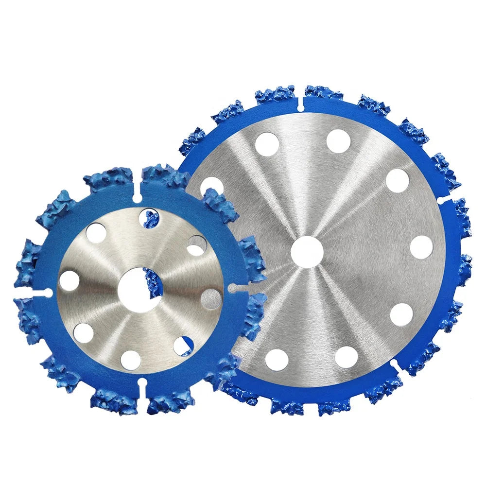 5in/9in TCT Carbide Tip Alloy Band Circular Saw Blade Tungsten Carbide Tipped Cutting Blade for Wood Tree Trunks Plastic Asphalt