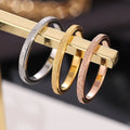 2mm Pearl Powder Finger Rings Rose Gold Couple Rings with Refined Upscale Quality Plain Bands for Females That Do Not Fade