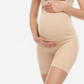 Women's Seamless Body Shaping Maternity Shapewear Mid-Thigh Safety Underwear Shorts