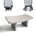 Modern Folding Meditation Bench -Kneeling and Cross Legged Wide Tall Sturdy Solid Stable