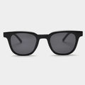 Retro Custom Logo Square Sun Glasses Women Men Polarized Lens Eyewear Small Square Frame Temple Rivet Men Male Sunglasses