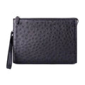 Fashion Design Portable Luxury Quality Mens Python Leather Skin Clutch Bag